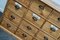 Antique Pine Apothecary Cabinet With Enamel Shields, 1900s 3