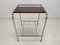 Functionalist Chrome & Wood Side Table, 1950s, Image 5