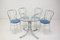 Dining Table & Chairs, Italy, 1980s, Set of 5 2
