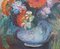 Bouquet de Fleurs, Bouquet of Flowers, 1982, Oil on Board, Framed 15