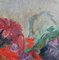 Bouquet de Fleurs, Bouquet of Flowers, 1982, Oil on Board, Framed 6