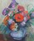 Bouquet de Fleurs, Bouquet of Flowers, 1982, óleo sobre cartón, enmarcado, Imagen 2