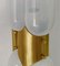 Murano Glass and Brass Torpedo Lamp by Nason for Mazzega, 1960s 5