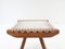 Teak and Cord Stool by Georges Tigien for Pradera, 1950s, Image 11