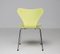 Lemon Lime Model 3107 Series Seven Chairs by Arne Jacobsen, Set of 6 2