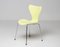 Sedie nr. 3107 serie Seven color limone di Arne Jacobsen, set di 6, Immagine 4