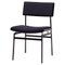 Chaises Hulmefa Noires, Set de 4 1