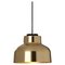 Lampada a sospensione M64 in ottone di Miguel Dear, Immagine 1