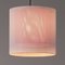 White and Red Moaré Ms Pendant Lamp by Antoni Arola 3