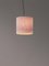 White and Red Moaré Ms Pendant Lamp by Antoni Arola 2