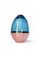 Blaugrün und Messing Patina Hommage an Faberge Jewellery Egg Vase von Pia Wüstenberg 4