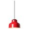 Red M64 Pendant Lamp by Miguel Dear 1