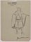 Pierre Georges Jeanniot, Man, Original Drawing, Early 20th-Century 1