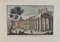 Giuseppe Vasi, Antonino Tempel, Original Radierung, 18. Jh 1