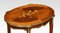 Walnut Inlaid Side Table, Image 4