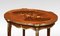 Walnut Inlaid Side Table, Image 5