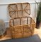 Italian French Riviera Style Bamboo & Rattan Basket Container from Dal Vera, 1970s 5