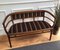 20th Century Italian Upholstered Carved Wood Hallway Bench 7