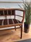20th Century Italian Upholstered Carved Wood Hallway Bench 3
