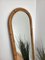 Espejo italiano estilo Riviera francés de bambú y ratán, años 60, Imagen 3