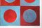 Natalia Roman, habitación roja con azulejos, 2022, acrílico sobre papel de acuarela, Imagen 3