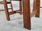 Brutalist Dining Chairs, 1970s, Set of 4, Image 9