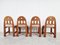 Brutalist Dining Chairs, 1970s, Set of 4, Image 5