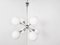 Vintage Opaline Sputnik Chandelier, 1970s, Image 9