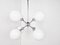 Vintage Opaline Sputnik Chandelier, 1970s, Image 10