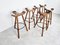 Brutalist Bar Stools, 1960s, Set of 5, Image 7