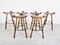 Brutalist Bar Stools, 1960s, Set of 5 3