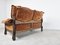 Brutalist Stained Oak Sofa, 1960s, Image 3