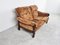 Brutalist Stained Oak Sofa, 1960s, Image 8