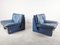 Italian Lounge Chairs by Nicoletti Salotti, 1980s, Set of 2 8