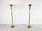 Italian Brass Floor Lamps, 1970s, Set of 2 3