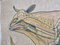 Linen Anatomical School Cow Poster, 1950s, Image 8