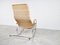Vintage Chrome and Wicker Rocking Chair, 1970s 8
