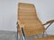 Vintage Chrome and Wicker Rocking Chair, 1970s, Image 10