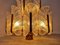 Large Brass and Glass Chandelier by Carl Fagerlund for Orrefors, 1960s 8