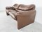 Leather Maralunga Sofa by Vico Magistretti for Cassina, Image 5