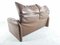 Leather Maralunga Sofa by Vico Magistretti for Cassina, Image 2