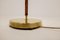 Mid-Century Brass and Leather Floor Lamp from Falkenbergs Belysning, Sweden, 1960s, Image 14