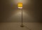 Mid-Century Brass and Leather Floor Lamp from Falkenbergs Belysning, Sweden, 1960s, Image 16