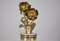 Lampada da tavolo a forma di fiore in ottone di Maison Jansen, Immagine 1