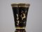 Late Art Deco Vase in Hyalite Glass with Antelope Decoration 4