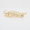 French Diamonds 18 Karat Yellow White Gold Leaf Brooch, 1960s 6