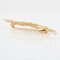 French Diamonds 18 Karat Yellow White Gold Leaf Brooch, 1960s, Image 9