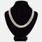 White Cultured Pearls Double Row Necklace, 1970s 3