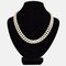 White Cultured Pearls Double Row Necklace, 1970s, Image 3