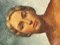 G. Capone, Nudo sul mare, 1938, olio su tela, con cornice, Immagine 3